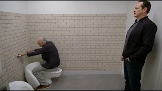 Larry David Reinvents The Bathroom!! | Curb Your Enthusiasm