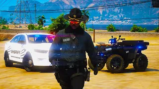 Suspect Barricaded Himself In A Police Station In GTA 5 RP