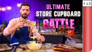 The Ultimate 30 Minute Store Cupboard Cooking Battle | Sorted Food