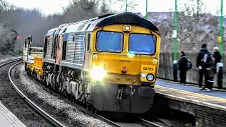 Trains at Tamworth Station - Both Levels | 04/01/2024