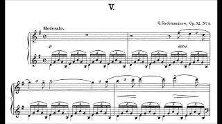 Rachmaninoff 13 Preludes, Op. 32 - Adrian Brendle (Score)