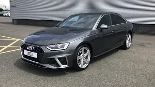 Brand New Audi A4 Saloon S line 35 TDI 163 PS S Tronic | Stoke Audi