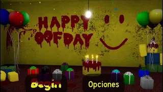 JUGANDO EN #ROBLOX HAPPY OOFDAY