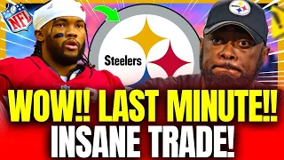 🚨🚀BOMBASTIC SURPRISE!!! STEELERS FINISHED AND ANNOUNCED!!! PITTSBURGH STEELERS NEWS