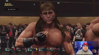 We Made A THIRTY Man Gauntlet Using NEW Superstars in WWE 2K24!