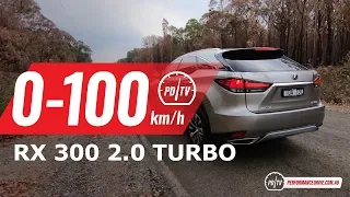 2020 Lexus RX 300 0-100km/h & engine sound