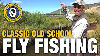 Classic Old School Fly Fishing (fly fishing, trout fishing)