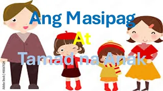 Ang Masipag at Tamad na Anak | Kwentong Pambata | Fairytail