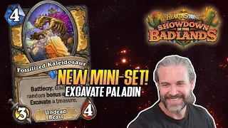 (Hearthstone) NEW MINI-SET! Excavate Paladin