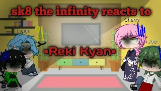 Sk8 the infinity reacts to Reki Kyan|| angst|| react part 4
