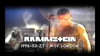 Rammstein @ MTV London 1996 (full proshot)