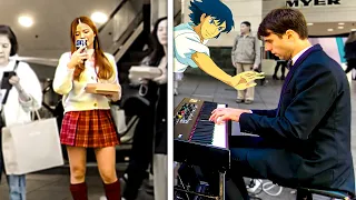 I played "Howls Moving Castle" on Piano in public
