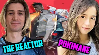 THE DEADLIEST DUO! - xQc and Pokimane DESTROY in Valorant!