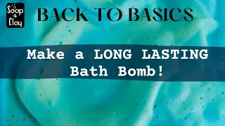 Bath Bomb Troubleshooting - Extending the Fizz Time! Ep5