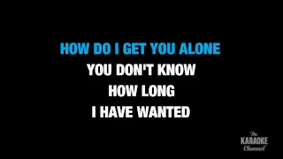 Alone in the Style of "Heart" karaoke video with lyrics (no lead vocal)