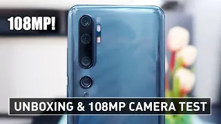 Xiaomi Mi Note 10 Unboxing | 108MP Camera Test | Zeibiz