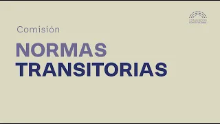 Comisión Normas Transitorias N°9 - Convención Constitucional Chile - 27/05/2022 - (Parte 1).
