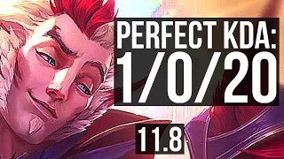 RAKAN & Xayah vs GALIO & Kai'Sa (SUPPORT) | 1/0/20, Rank 4 Rakan, 500+ games | NA Challenger | v11.8