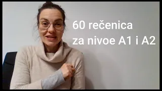 NEMAČKI A1-A2 - 60 REČENICA ZA VEŽBU - REČENICE KOJE KORISTIMO SVAKOG DANA - NAUČITE IH