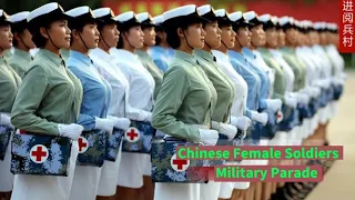 【hell March】A collection of PLA women soldiers