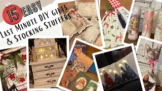 15 Fun & Easy DIY Last Minute Gifts and Stocking Stuffers