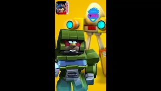 Angry Birds Transformers - HOUND vs EGGBOT #shorts