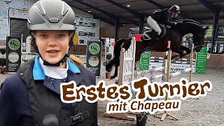 Erstes Turnier mit Chapeau - Was sagt mein neues Pferd zum Turniertrubel?