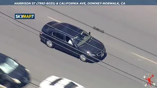 Police chase speeding vehicle driving recklessly across L.A. County | ABC7 Los Angeles