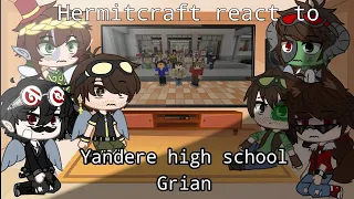 hermitcraft react to yandere high school grian