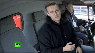 Навальный едет по крымскому мосту с путиным! ШОК!