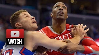 2014.02.26 - Blake Griffin vs Dwight Howard Battle Highlights - Clippers vs Rockets