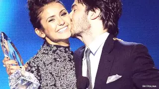 Nina Dobrev & Ian Somerholder.