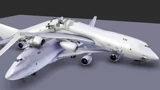 Plane Crash Test of a Boeing 747 WIP
