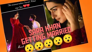 SARA KHAN GETTING MARRIED 😍 WITH FALAK SHABIR / PAKISTANI SINGER/ ENGAGEMENT COMPLETE VIDEO