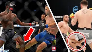 TERRIFYING Shin SNAPPING Leg Kicks That Ended Fights...