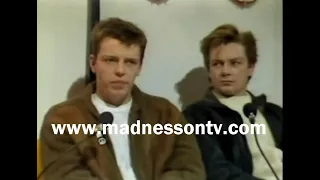 Madness - Suggs & Carl Interview (ORS 84) 10/02/84