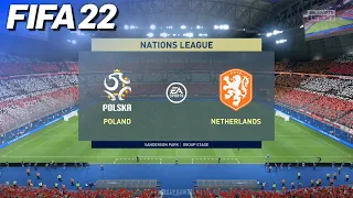 FIFA 22 - Poland vs. Netherlands | Nations League