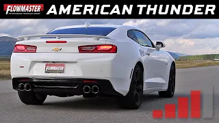 2016-19 Camaro SS, ZL1 6.2L - American Thunder Dual Mode NPP Exhaust System 817746