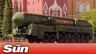 Russia parades missiles and tanks during Victory Day parade in Moscow's Red Square