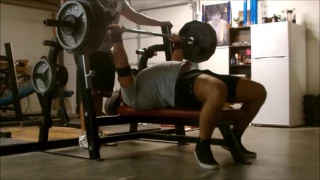 Lexington Plummer - 420 lb Raw Bench Press