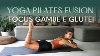 Tonifica Gambe e Glutei | 30 Minuti di Yoga Pilates Fusion per Tutti