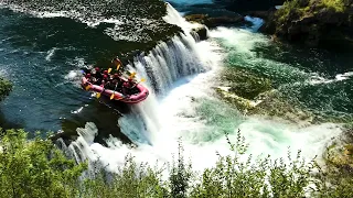 Bosnia rafting river Una Strbacki buk
