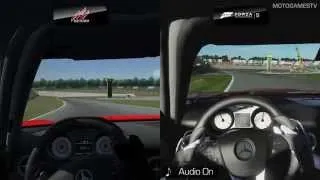 Assetto Corsa vs Forza Motorsport 5 - Mercedes-Benz SLS AMG at Nurburgring