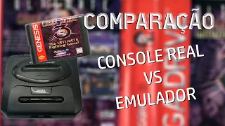 COMPARAÇÃO: Ultimate Mortal Kombat 3 em Console Real vs KEGA FUSION vs REGEN com overclock