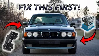 More FIRST Repairs Every E34 Needs! | E34 First Repairs pt.2