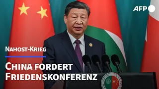 China fordert Nahost-Friedenskonferenz | AFP