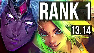 VARUS & Rell vs ZERI & Karma (ADC) | Rank 1, Rank 1 Varus, Legendary | KR Challenger | 13.14