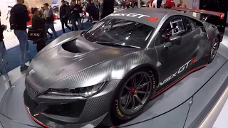 HONDA NSX GT3 CARBON 24H RACING CAR ! NEW MODEL ! WALKAROUND !