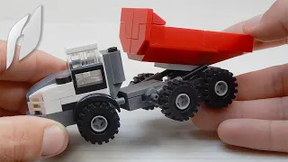 How to Build Lego Articulated Dump Truck TA 230 Litronic - Liebherr (MOC - 4K)