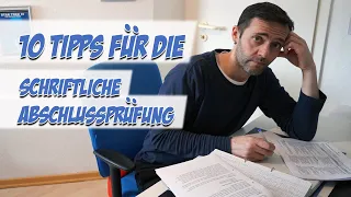 10 Tipps für die schriftliche Abschlussprüfung | Pflege Vlog | Pflege Kanal